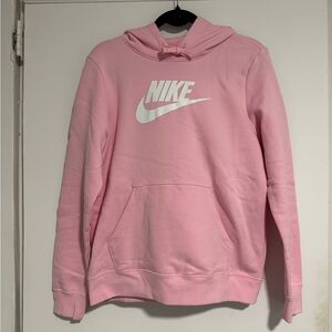 Pink Nike hoodie